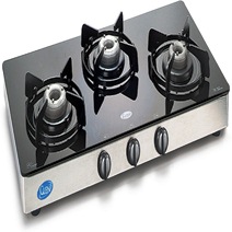 GLEN COOK TOP 3 BURNER GLASS,